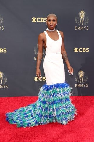 Cynthia Erivo deltar i den 73:e Primetime Emmy Awards