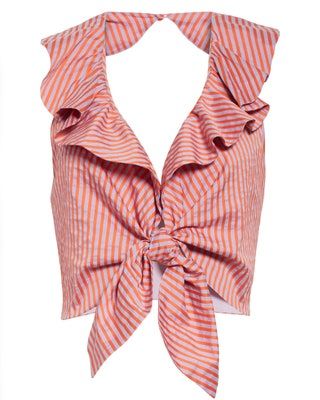 La imagen puede contener ropa, accesorios, corbata y accesorio