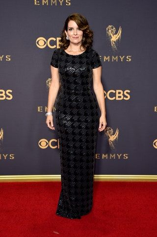 Bilden kan innehålla Tina Fey Människoperson Modepremiär Red Carpet och Red Carpet Premiär