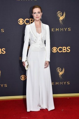 Bilden kan innehålla Modepremiär Människoperson Röda mattan Röda mattan Premiär Evan Rachel Wood Clothing and Apparel