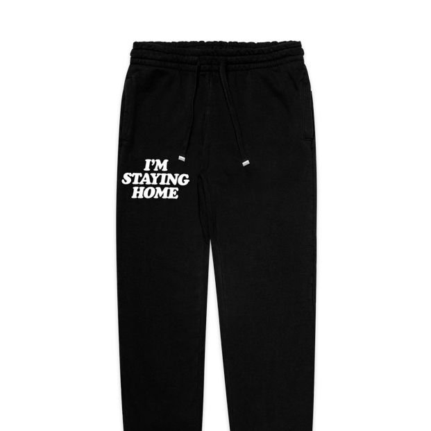 pantalones de chándal negros