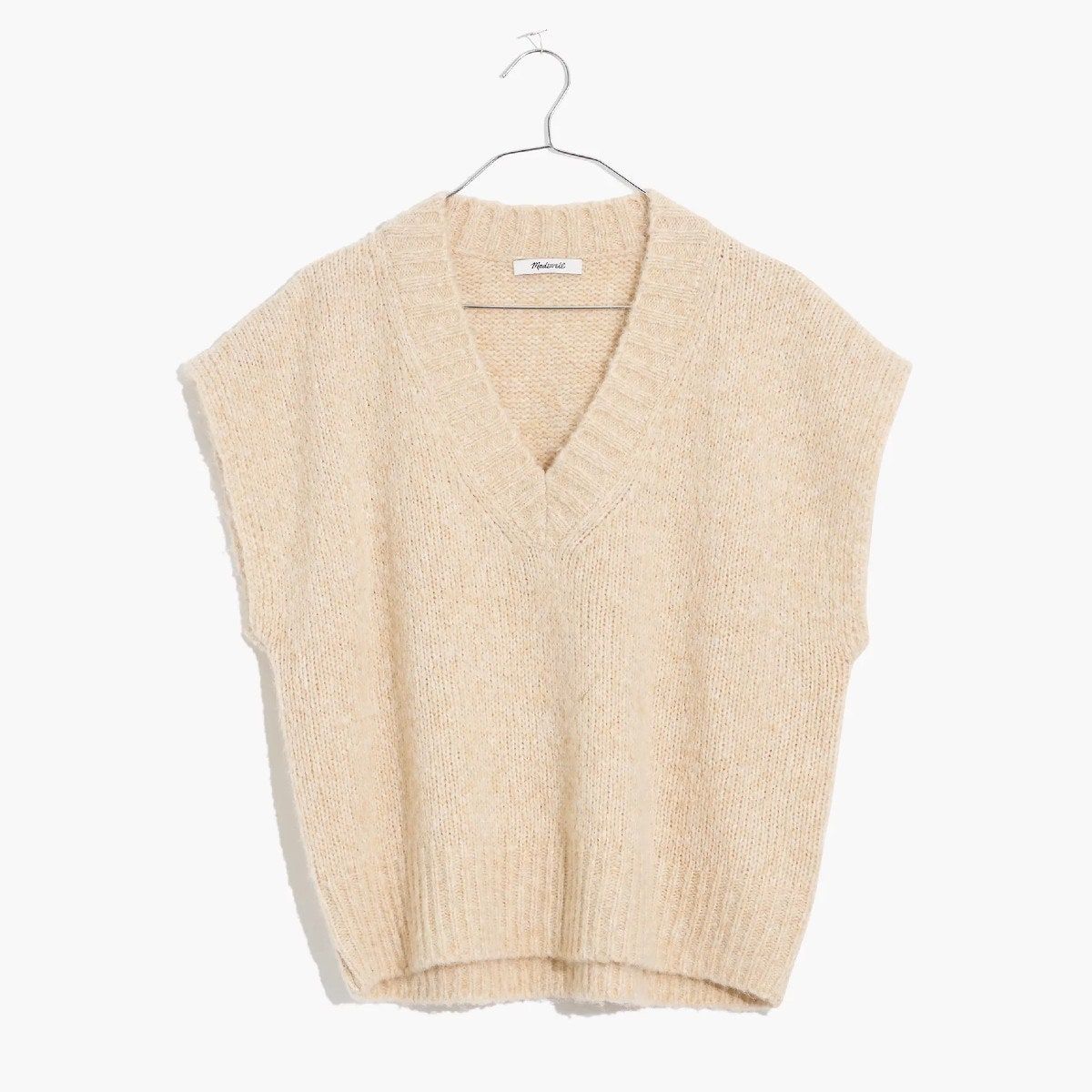 Chaleco tipo suéter corto de Madewell