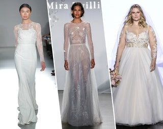 Dieses Bild kann enthalten Kleidung Kleidung Abendkleid Mode Kleid Robe Ärmel Menschliche Person Langarm und Hochzeit