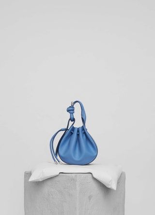 Bolso bandolera pequeño behno azul