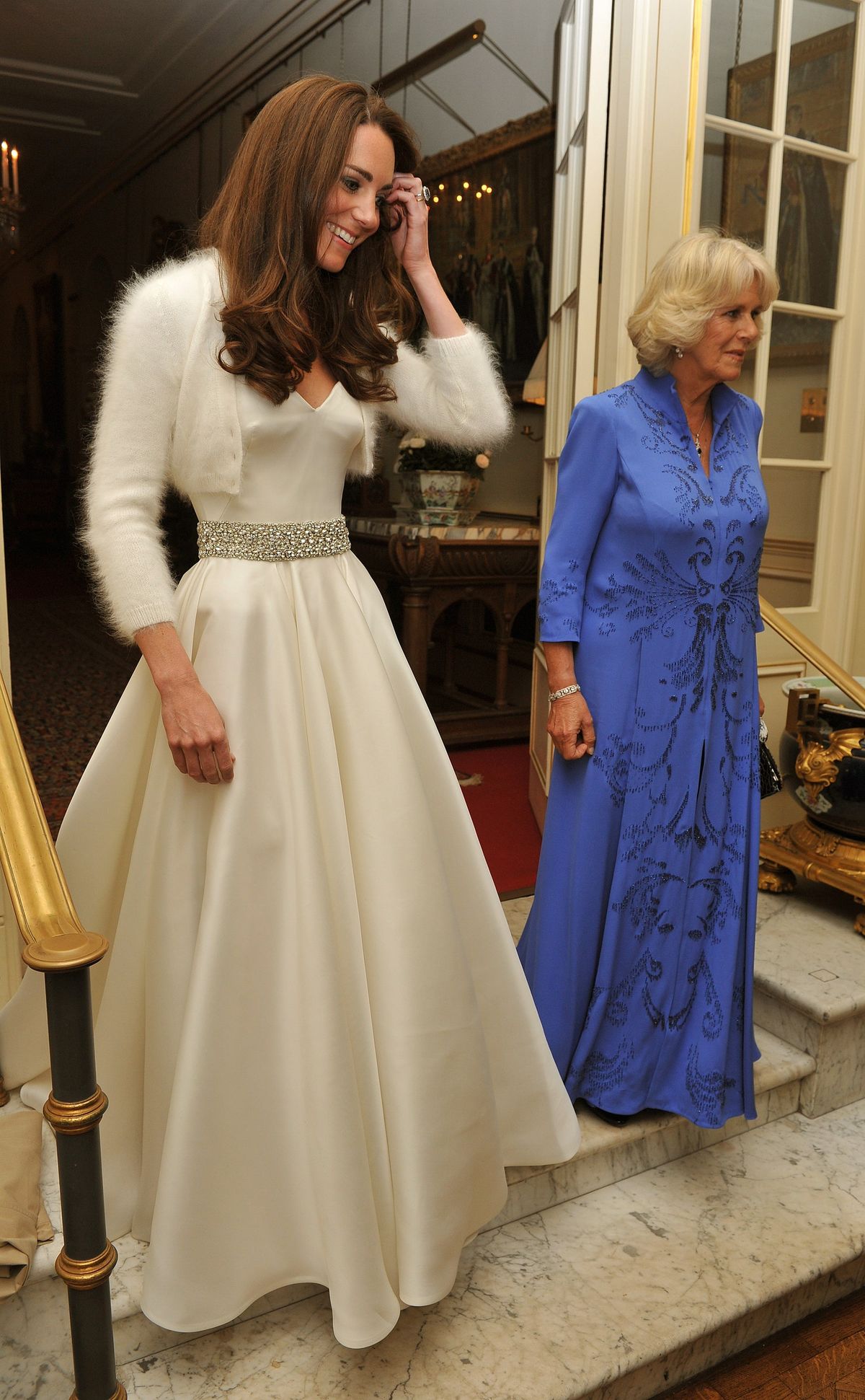 Kate Middleton ir hercogienė Camilla 2011 m. balandžio mėn.