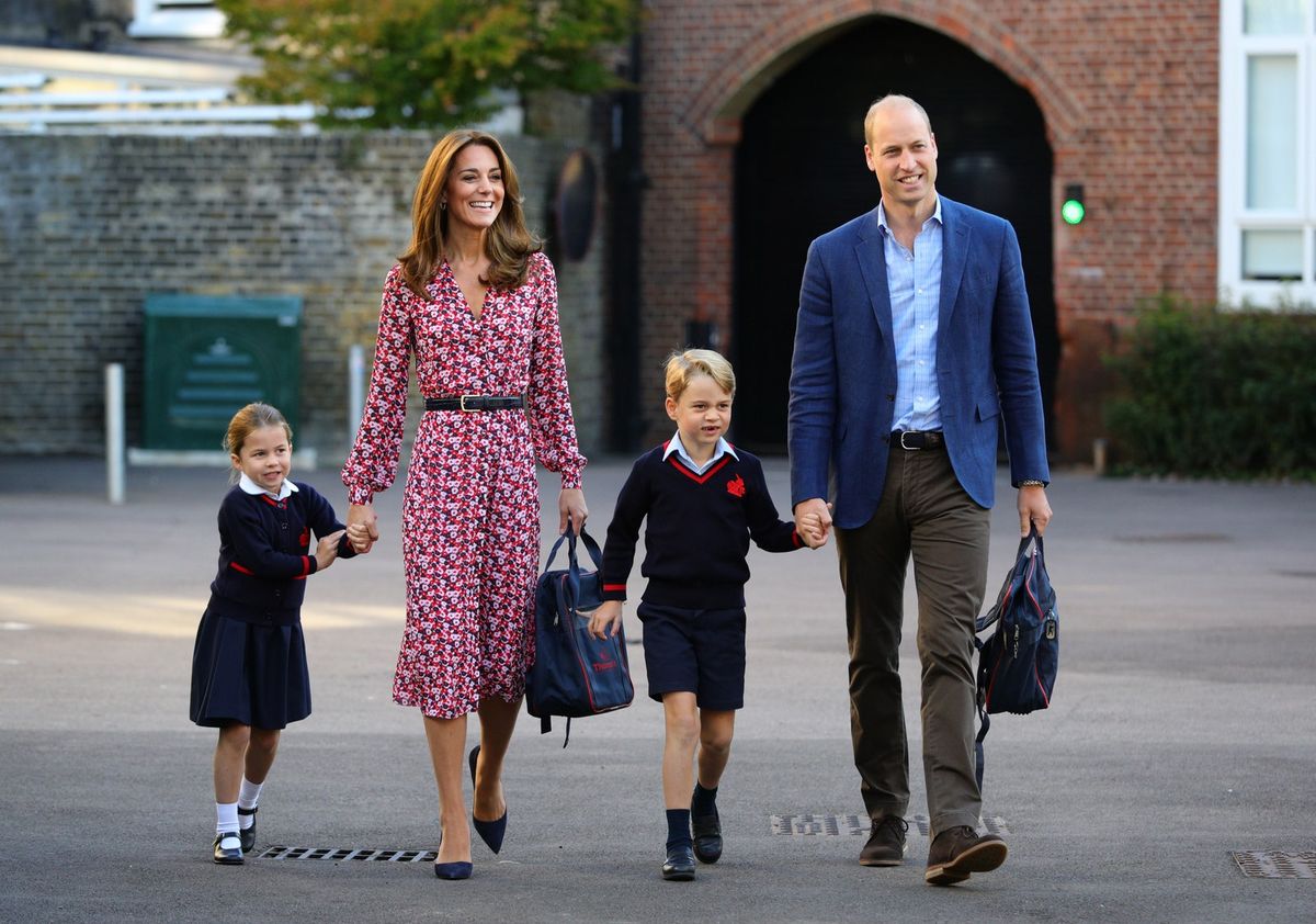 Kate Middleton ir princas Williamas 2019 m. rugsėjį veda princą George