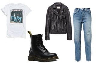 この画像には、衣料品の靴の靴のジャケットのコートとブーツが含まれている可能性があります