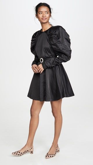 Girar vestido negro