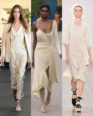 Dieses Bild kann enthalten Kleidung Kleidung Menschliche Person Mode Abendkleid Kleid Robe Kleid Weiblich und Schuhe