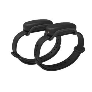 schwarze Bond-Touch-Armbänder