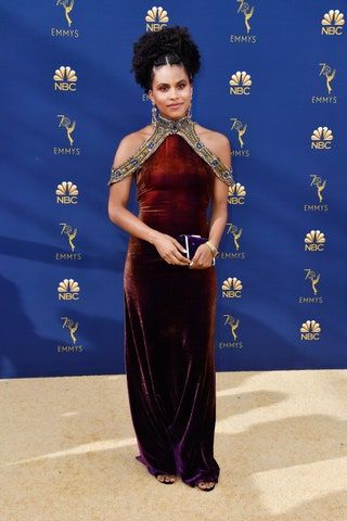 Slika lahko vsebuje Zazie Beetz Human Person Fashion in Premiere