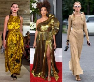 La imagen puede contener Solange Knowles Persona humana Ropa Ropa Bata Moda Vestido de noche Vestido y mujer