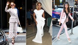 La imagen puede contener Zendaya Persona humana Ropa Ropa Mary J. Blige Vehículo Automóvil Transporte y automóvil