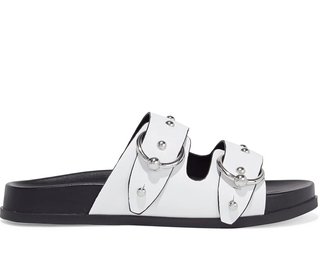 Zapatos Rebecca Minkoff con hebilla y tachuelas