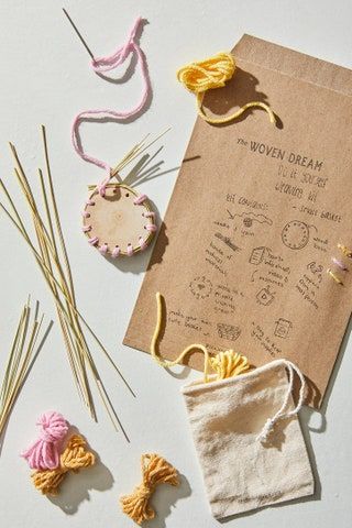 kit de tejido de cestas bohemias
