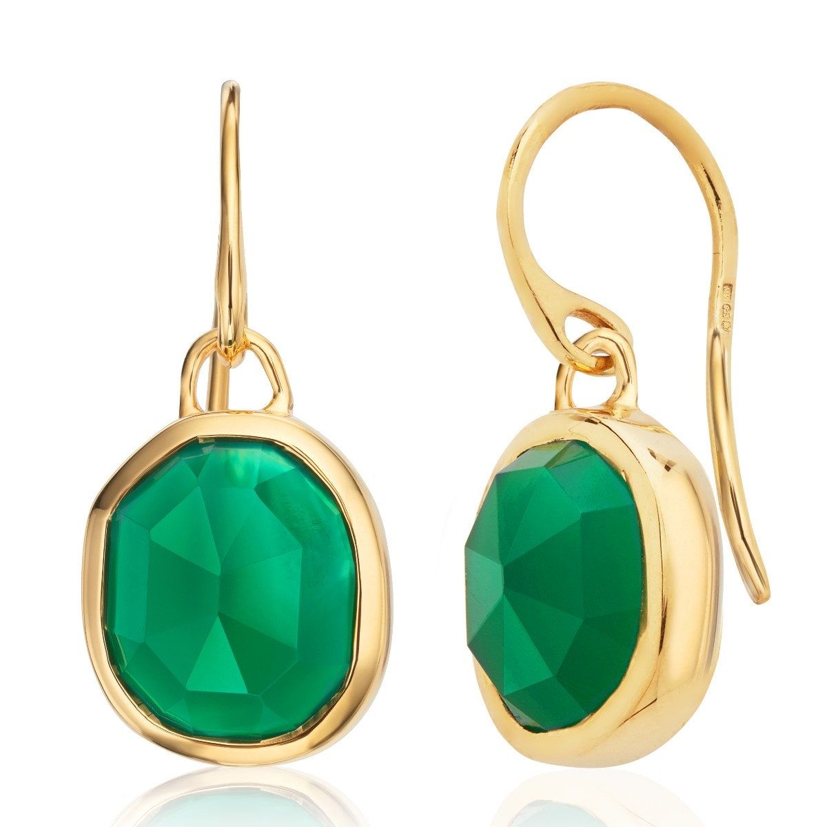 Pendientes de alambre Siren de Monica Vinader