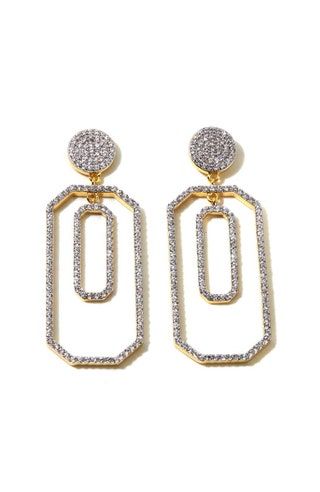 Jewels by Jen kahdeksankulmaiset drop-korvakorut