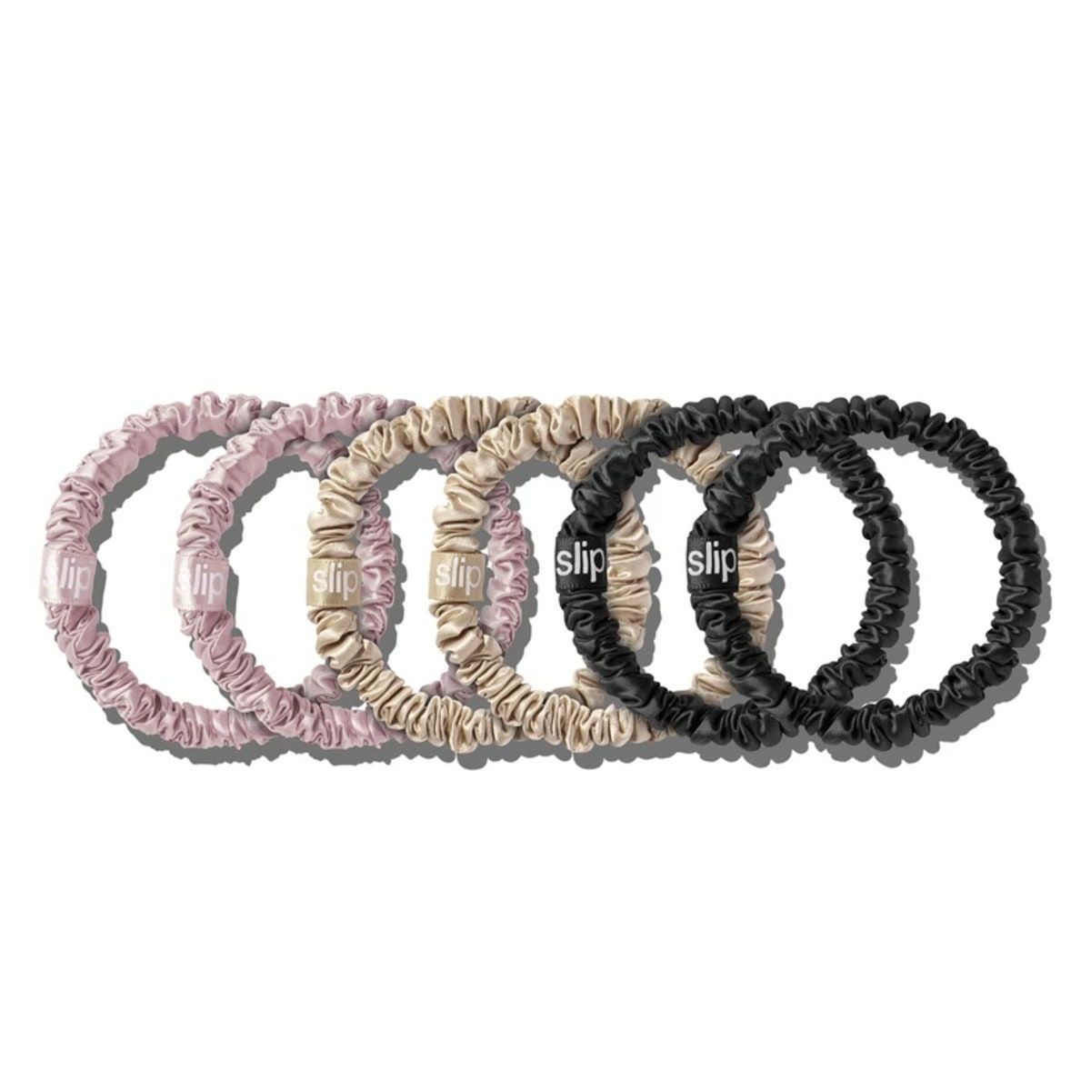 Scrunchies ajustados sin cordones