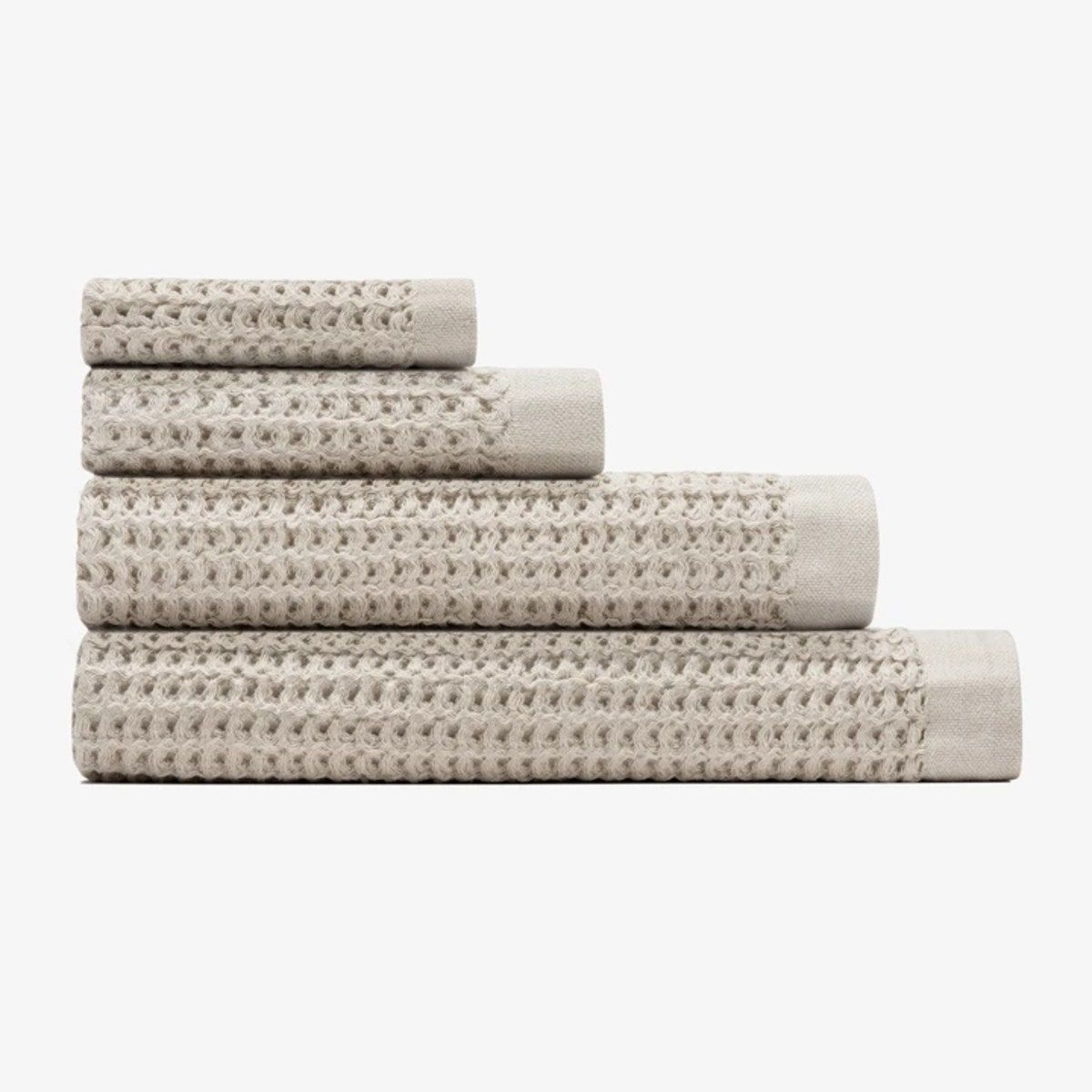 Juego completo de toallas Onsen Waffle Weave