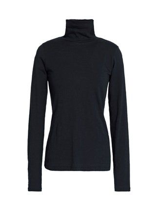 Jersey de cuello alto negro Rag Bone