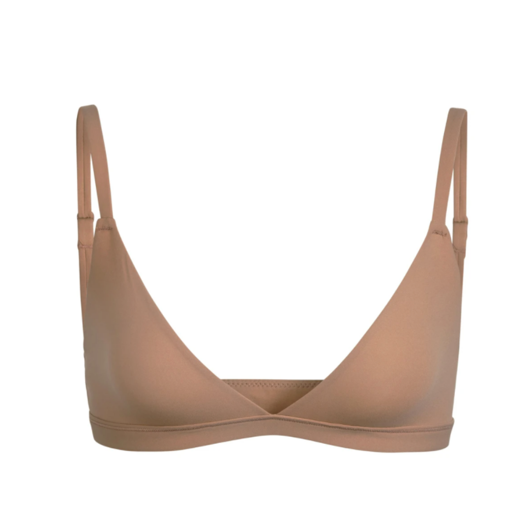 Se adapta a la bralette triangular Everyday en Sienna