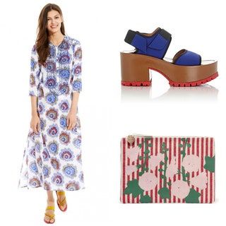 Dieses Bild kann Kleidung Kleidung Menschliche Person Schuhe Schuh und Clogs enthalten