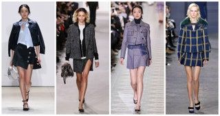 La imagen puede contener Xiao Wen Ju Ropa Ropa Persona femenina humana Binx Walton Mujer Falda de pasarela Abrigo y vestido