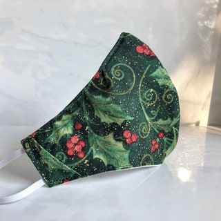 Weihnachtsfeiertags-Mistel-Gesichtsmaske