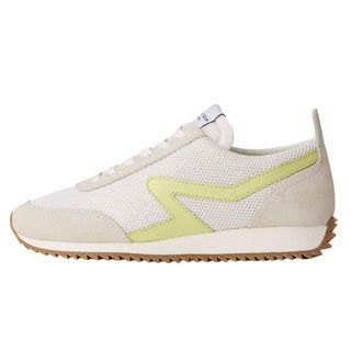 usnjena krpa in retro tekač iz kosti