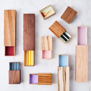 Streichholzschachteln aus Holz