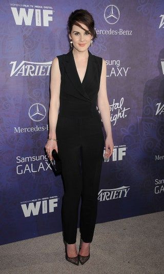 La imagen puede contener Michelle Dockery Estreno de Persona Humana de Moda Estreno de Alfombra Roja y Alfombra Roja