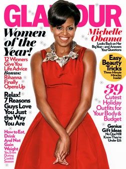 Bilden kan innehålla Michelle Obama Magazine Flyer Annonspapper Broschyr Poster Människan och personen