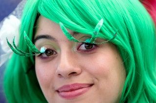 La imagen puede contener cabello humano y peluca.