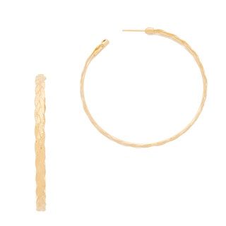 GAS Bijoux Tresse pendientes de aro grandes 100 shopbop.com