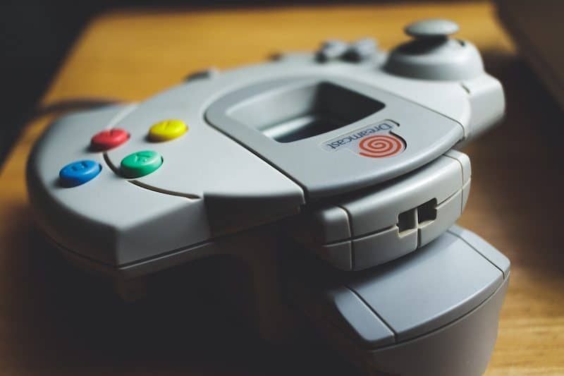 Controlador retro de Sega