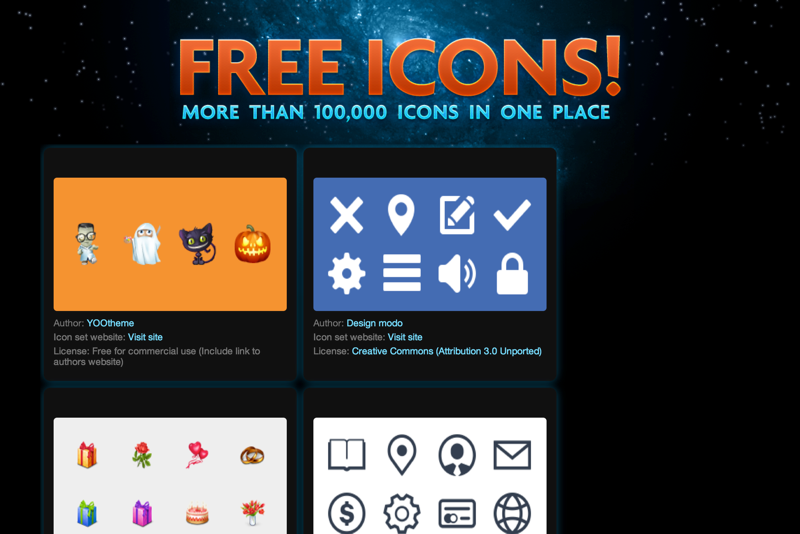 Iconos gratis!