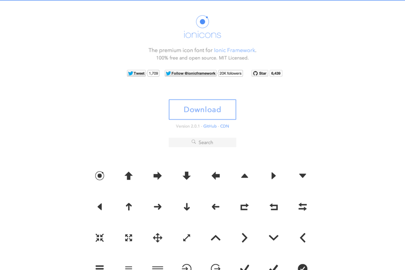 Ionicons