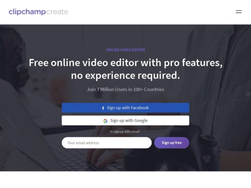 Editores de video en línea gratuitos