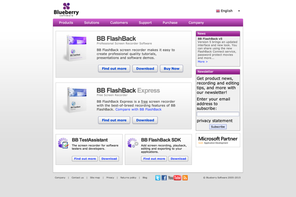 Software de arándanos