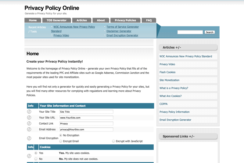 Política de privacidad Online-min