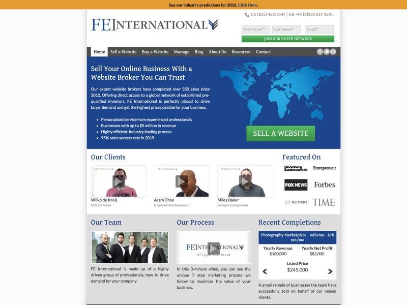 Nuestros corredores de sitios web experimentados ofrecen un servicio altamente personalizado y acceso a una gran red de inversores que buscan comprar y vender sitios web exitosos.