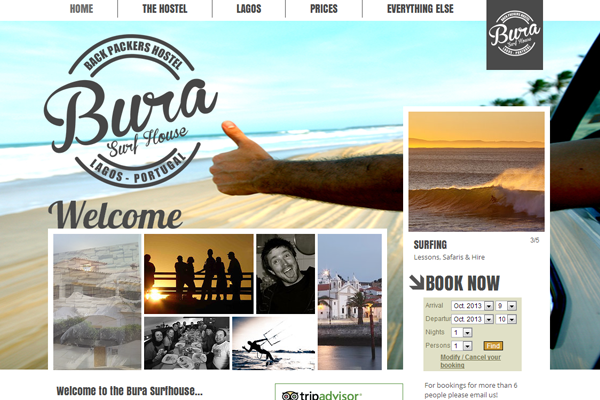 Casa de surf Bura