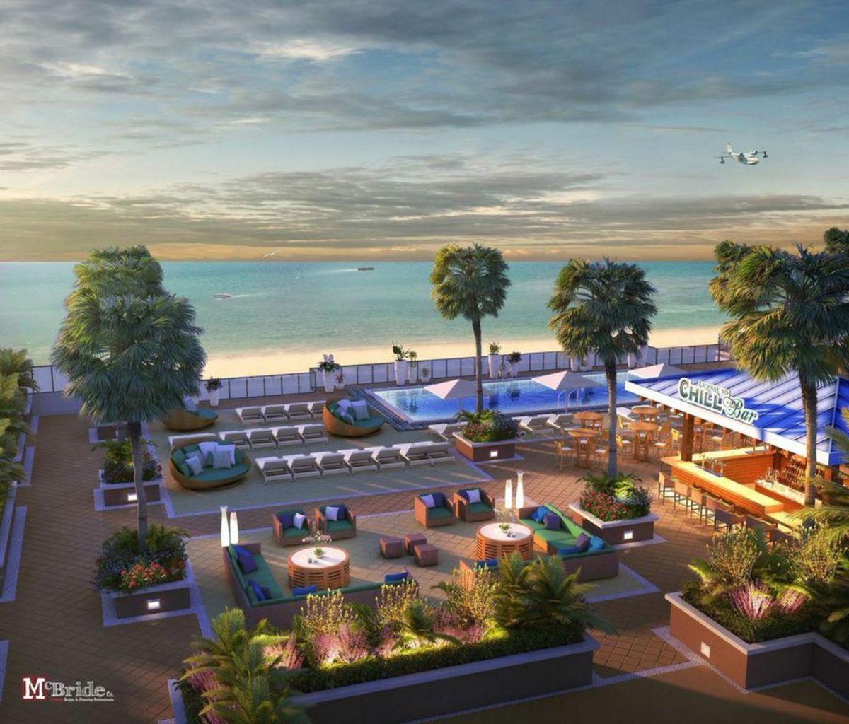 Bild könnte enthalten Hotelgebäude Resort Pflanze Baum Palme Arecaceae Panorama Landschaft Landschaft und im Freien
