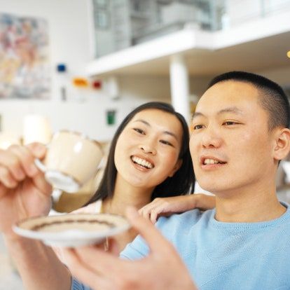 La imagen puede contener la cara de Yuka Nagai y Eddie Huang